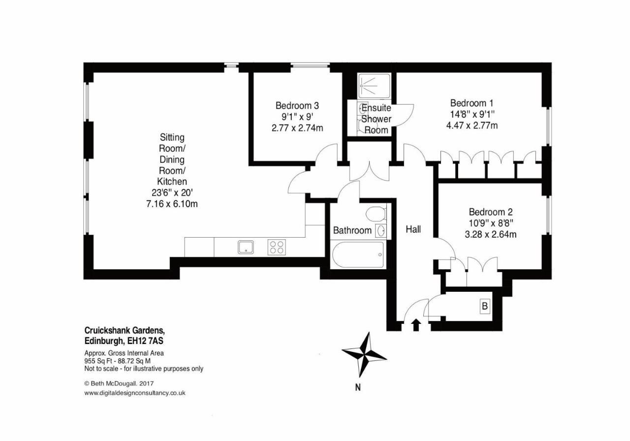 The Cruickshank Residence Edinburgh Luaran gambar